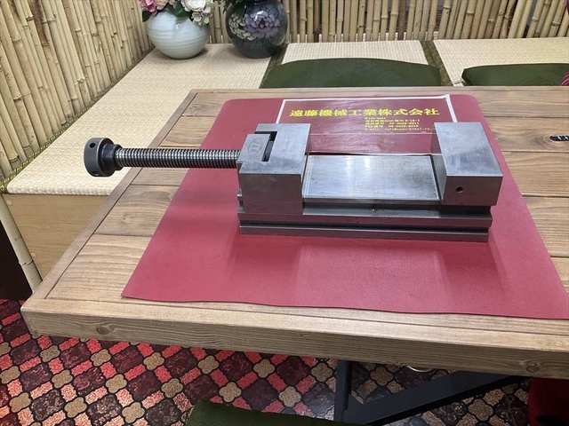 日本オートマチック JAM 口巾120mm 開き150mm 高さ40mm バイス の画像 1枚目