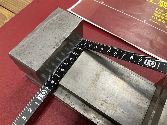 日本オートマチック JAM 口巾90mm 開き120mm 高さ40mm バイス の画像 2枚目