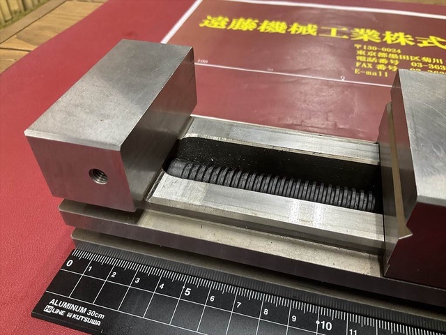 日本オートマチック JAM 口金巾70mm 口金高さ30mm 口金開き80mm バイス の画像 4枚目