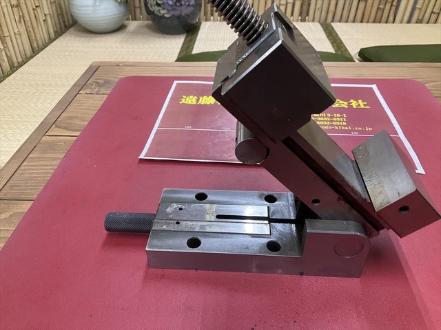 日本オートマチック JAM 口金巾70mm 口金高さ30mm 口金開き80mm バイス の画像 5枚目