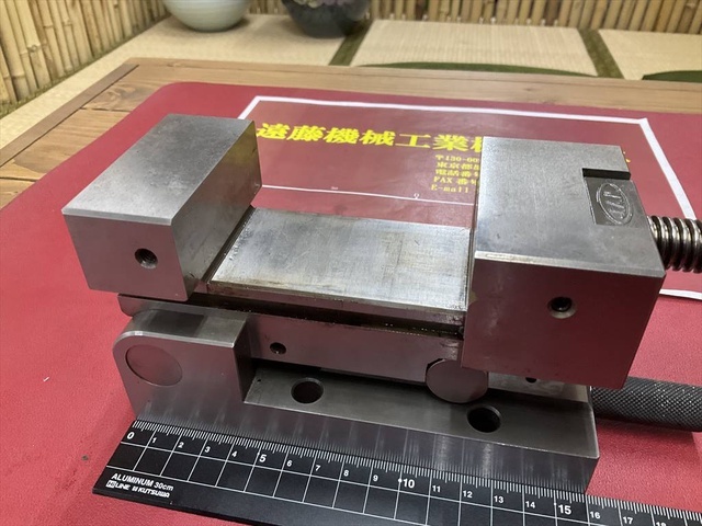日本オートマチック JAM 口金巾70mm 口金高さ30mm 口金開き80mm バイス の画像 6枚目