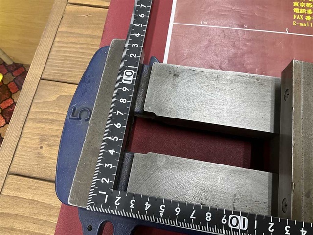  口金巾135×口金高さ34×開き120mm バイス の画像 4枚目