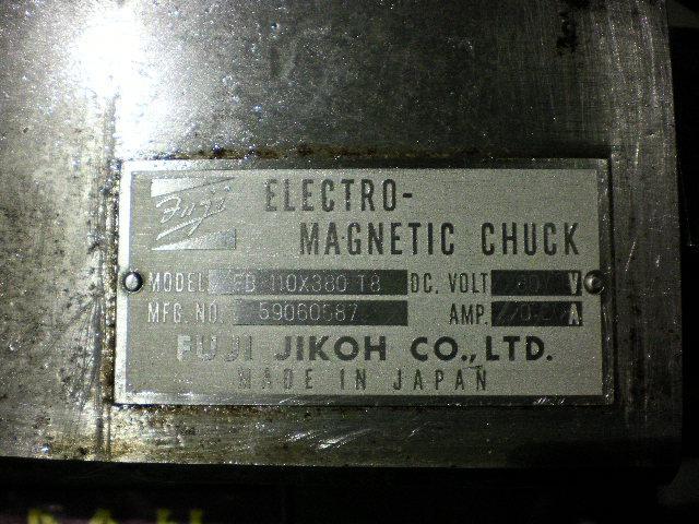 FUJI JIKOH FB-110x380 T8 Magnet Chuck Image 3