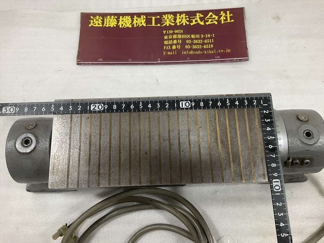 カネツー KET-1025U 90V 0,13A マグネットチャック の画像 5枚目