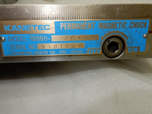 KANETSU RMWH-2040A Magnet Chuck Image 3