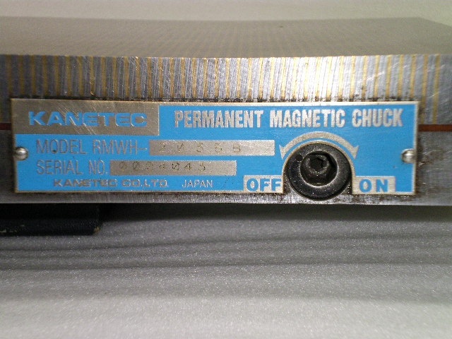 カネテック RMWH-2035B マグネットチャック の画像 4枚目