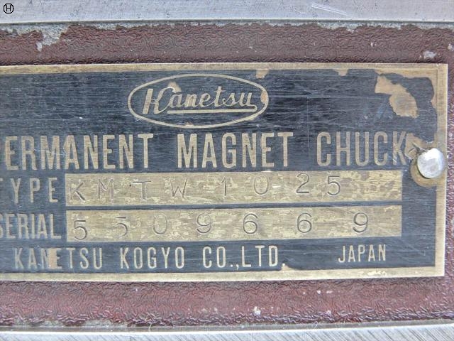 KANETSU KMTW-1025 Magnet Chuck Image 3