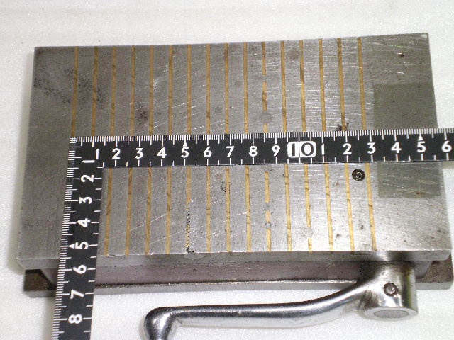 不明 175×100×60mm マグネットチャック の画像 5枚目