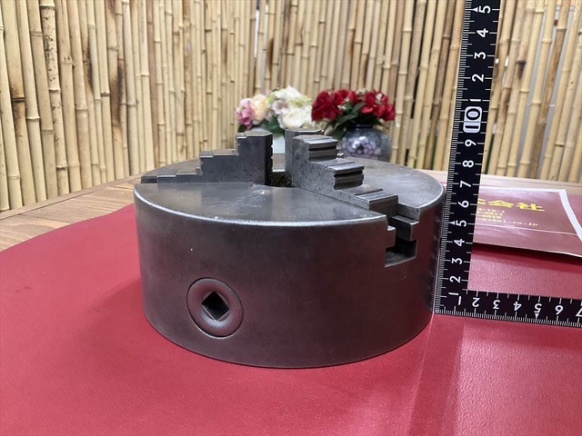 Kitagawa #6 外径Φ165mm チャックハンドル無し Lathe Chuck Image 2