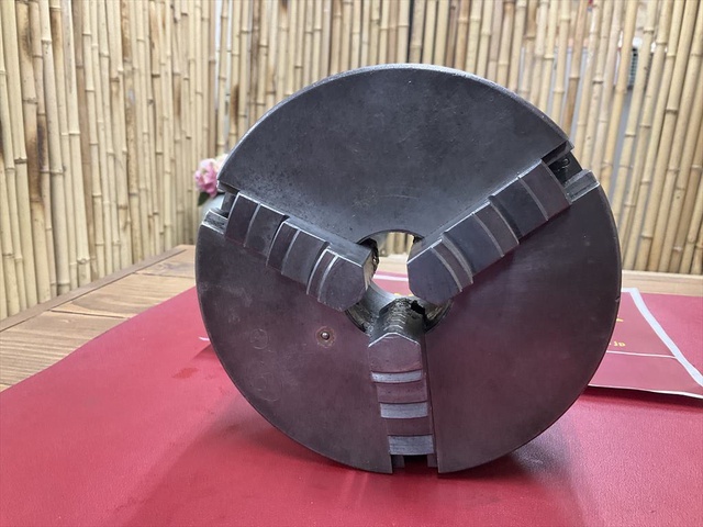 Kitagawa #6 外径Φ165mm チャックハンドル無し Lathe Chuck Image 6