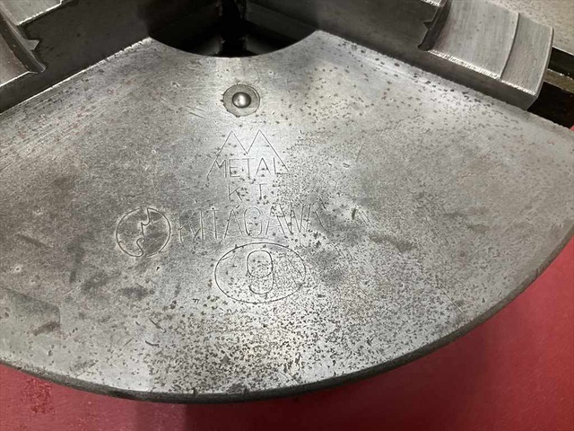 北川鉄工所 #9 外径Φ230mm チャックハンドル無し 旋盤チャック の画像 2枚目