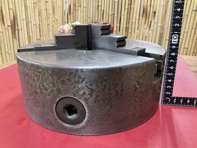 北川鉄工所 #9 外径Φ230mm チャックハンドル無し 旋盤チャック の画像 3枚目