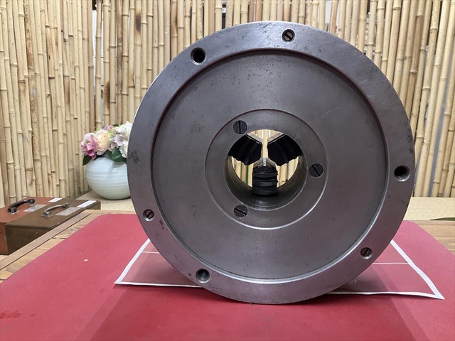 北川鉄工所 #9 外径Φ230mm チャックハンドル無し 旋盤チャック の画像 4枚目