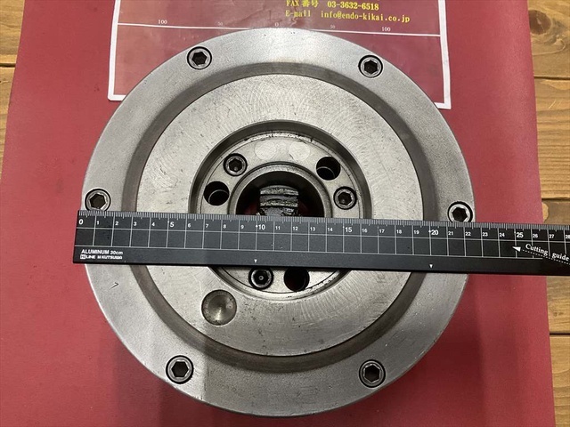 Kitagawa 8-4N2 外径Φ230mm チャックハンドル無し Lathe Chuck Image 4