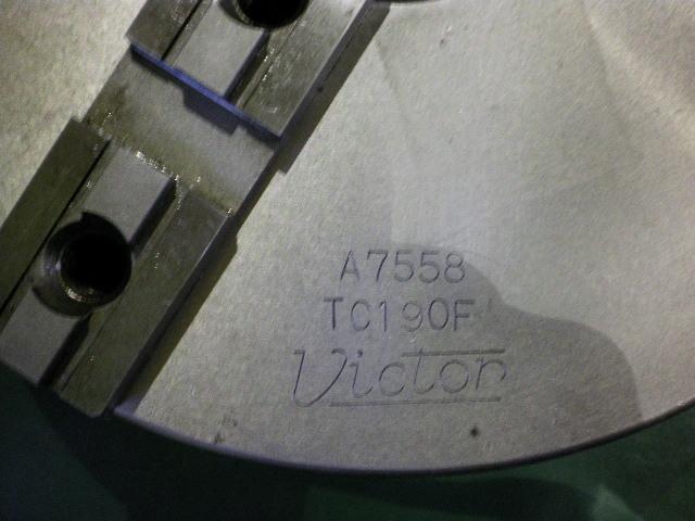 小林鉄工 Victor TC190F Lathe Chuck Image 3