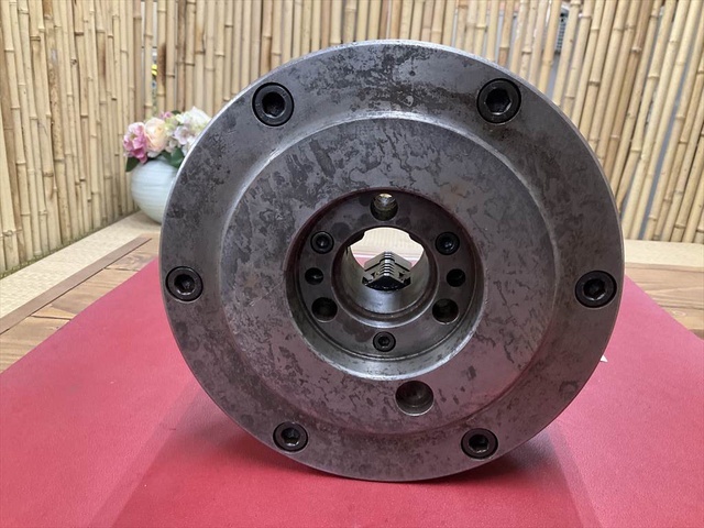 TEIKOKU CHUCK #7 N5 外径 Φ190mm ハンドル無し Lathe Chuck Image 5