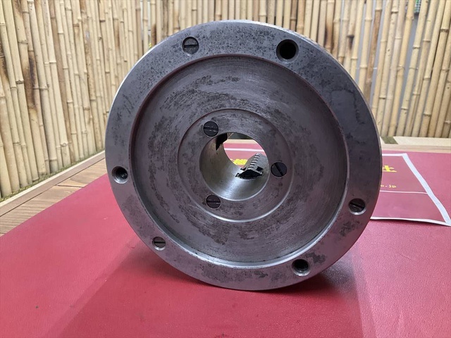 帝国チャック SOUL MS #6 外径 Φ165mm ハンドル無し 旋盤チャック の画像 5枚目