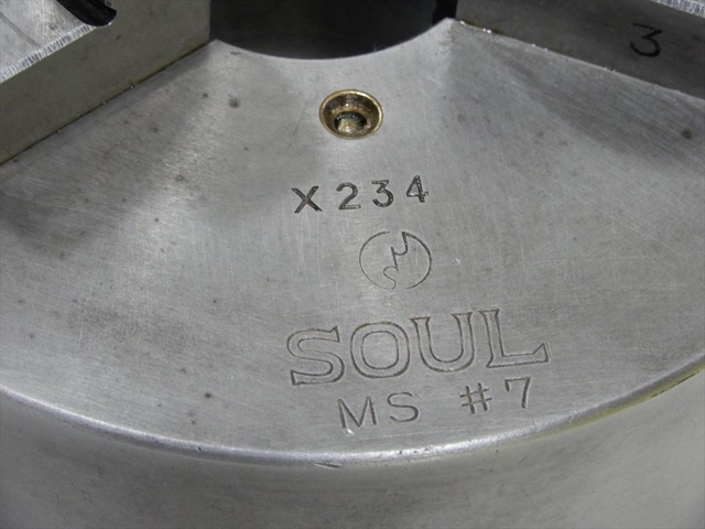 帝国チャック SOUL MS#7 7吋 旋盤チャック の画像 3枚目