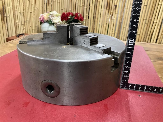 帝国チャック SOUL MS#9 外径Φ230mm チャックハンドル無し 旋盤チャック の画像 2枚目
