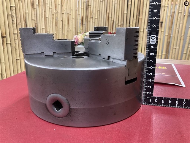 帝国チャック SOUL SAX #7 N5 Φ190 ハンドル無し 旋盤チャック の画像 2枚目