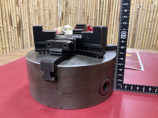  外径Φ163mm チャックハンドル無し 旋盤チャック の画像 2枚目