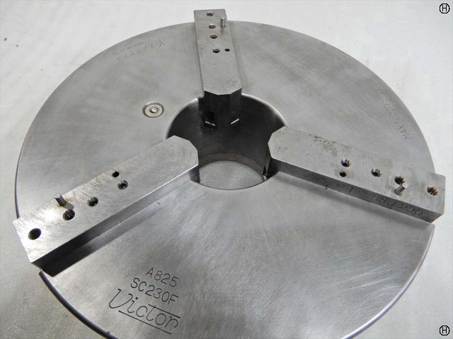 小林鉄工 Victor フランジタイプ SC230F 爪SSJ230 Lathe Chuck Image 2