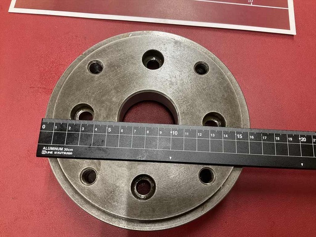  外径Φ165mm 旋盤チャック関連　その他 の画像 8枚目