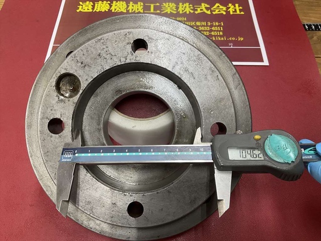  外径Φ200mm 旋盤チャック関連　その他 の画像 3枚目