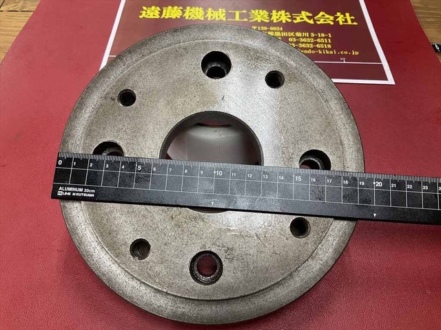  外径Φ200mm 旋盤チャック関連　その他 の画像 4枚目