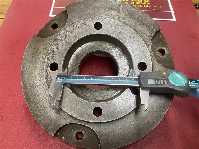  外径Φ240mm 旋盤チャック関連　その他 の画像 1枚目