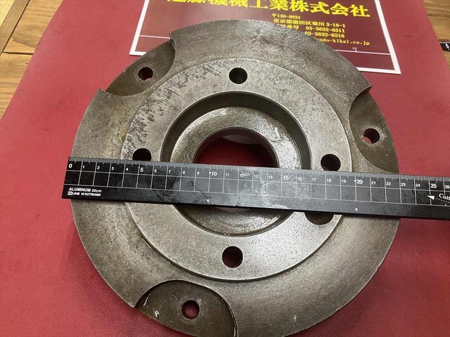  外径Φ240mm 旋盤チャック関連　その他 の画像 2枚目