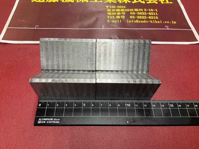  65mm×60mm×40mm 2個/1セット Vブロック・Mブロック の画像 1枚目