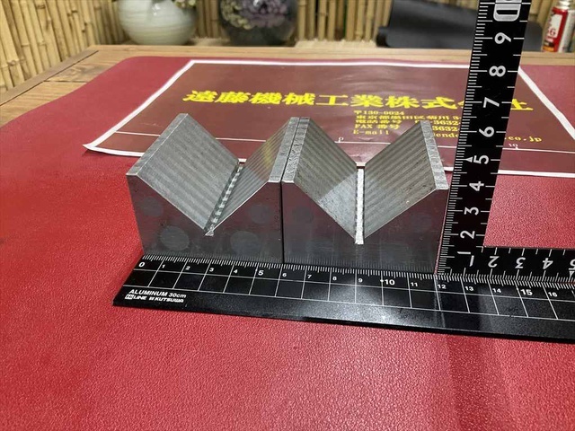  65mm×60mm×40mm 2個/1セット Vブロック・Mブロック の画像 3枚目