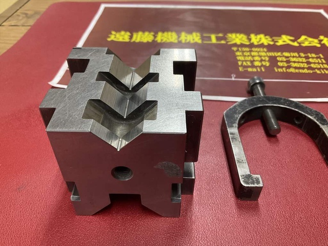 SAKAE SEIKI MB503 寸法70×70×H60mm 38/20mm V Block and M Block Image 7
