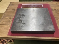  353mm×305mm×50mm キズあり 定盤（長辺0.00m~） J-109-i の画像
