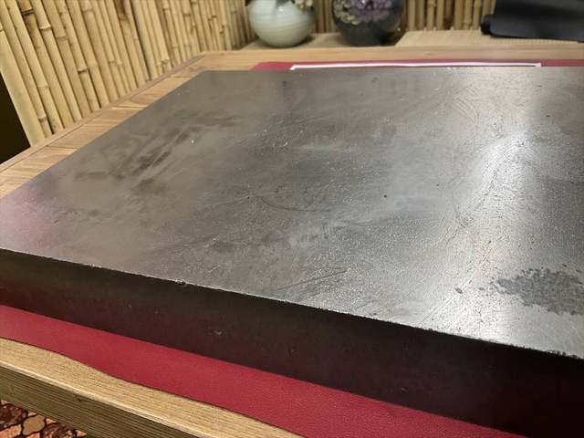  353mm×305mm×50mm キズあり 定盤（長辺0.00m~） の画像 2枚目