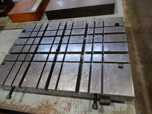 ナベヤ ERON JIG1C008 750×500×75mm 工作機械用サブ・パレット の画像 1枚目
