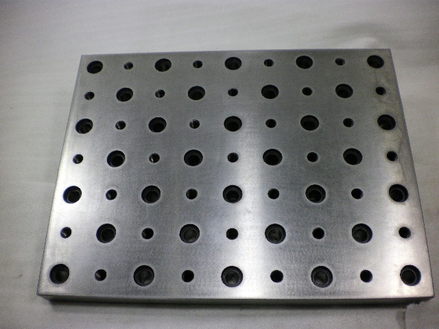 不明 360x280x30mm 工作機械用サブ・パレット の画像 4枚目