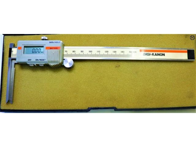 中村製作所 KANON 150mm, 0.01mm ノギス の画像 2枚目