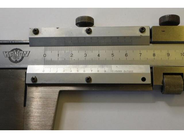 中村製作所 KANON 600mm 0.02mm ノギス の画像 3枚目