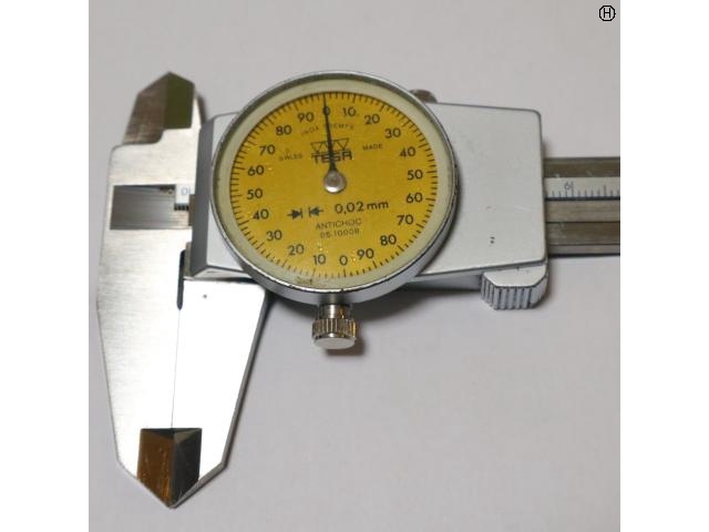 tesa 150mm 0.02mm ノギス の画像 2枚目
