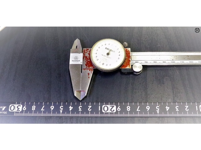 ミツトヨ 150mm 0.02mm ノギス の画像 2枚目
