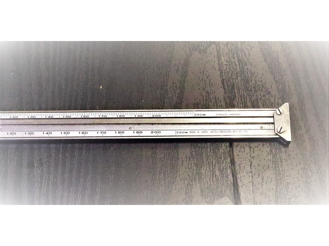 松井精密工業 200mm 0.05mm ノギス の画像 3枚目