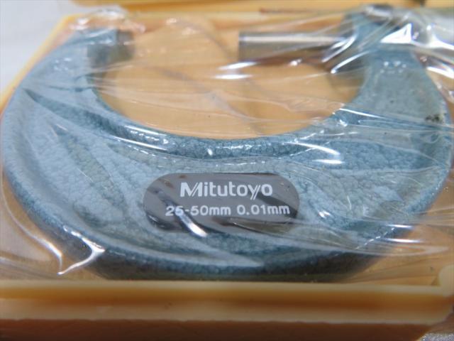 ミツトヨ 25-50mm 0.01mm マイクロメーター（外側） の画像 3枚目