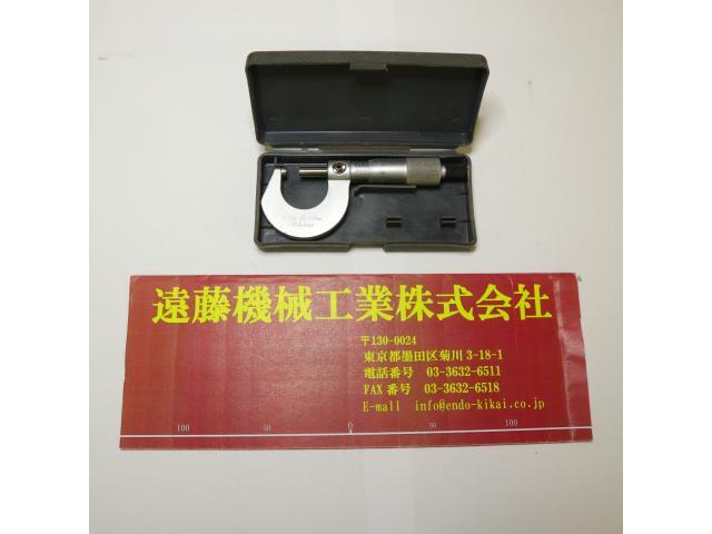 ミツトヨ 0-25mm 0.01mm マイクロメーター（外側） の画像 1枚目