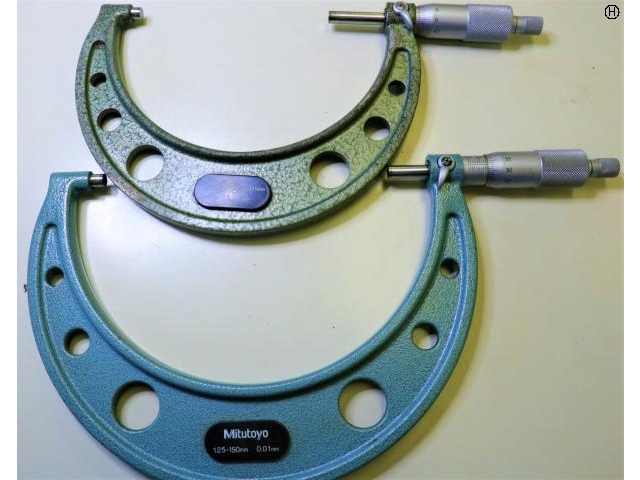 ミツトヨ 100〜125. 125〜150mm 0.01mm マイクロメーター（外側） の画像 2枚目