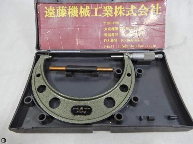 ミツトヨ 125-150mm 0.01mm マイクロメーター（外側） の画像 1枚目