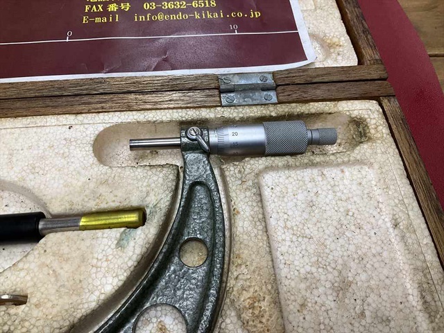 ミツトヨ 150-175mm 0,01mm マイクロメーター（外側） の画像 3枚目