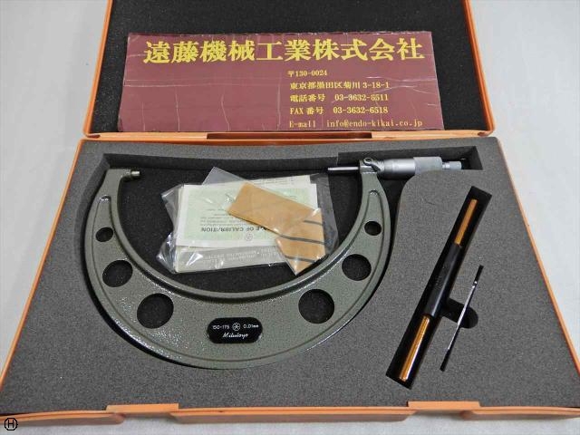 ミツトヨ 150-175mm 0.01mm マイクロメーター（外側） の画像 1枚目