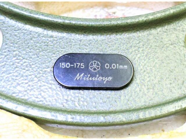 ミツトヨ 150〜175mm 0.01mm マイクロメーター（外側） の画像 3枚目